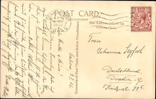 Ak Scarborough North Yorkshire, View from Oliver’s Mount