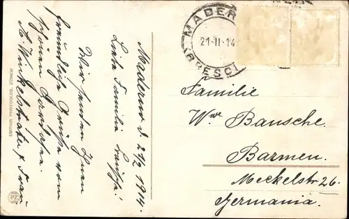 Ak Gardone Lago di Garda Lombardia, Panorama, Segelboot