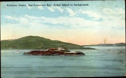 Ak San Francisco Kalifornien USA, Alcatraz Island