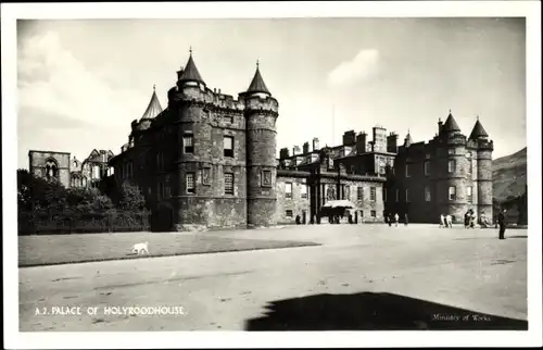 Ak Edinburgh Schottland, Holyrood Palace
