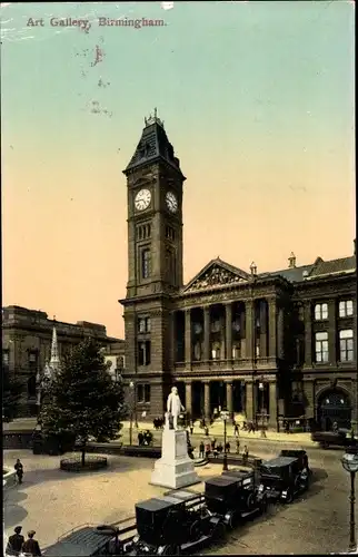 Ak Birmingham West Midlands England, Art Gallery