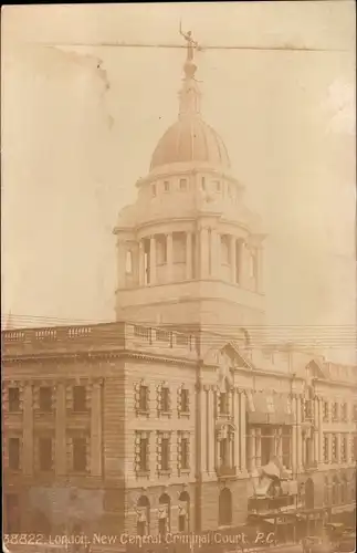 Ak London City England, New Central Criminal Court