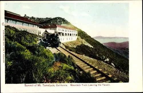 Ak Kalifornien USA, Summit of Mount Tamalpais