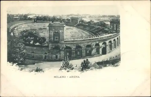 Ak Milano Mailand Lombardia, Arena