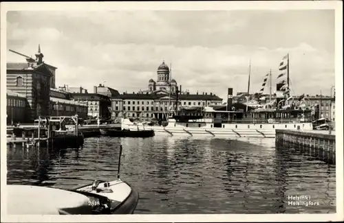 Ak Helsinki Helsingfors Finnland, Hafen, Dom