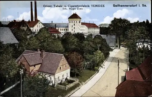 Ak Seifhennersdorf Sachsen, Tabak und Zigarettenfabrik Yenidze, Inh. Hugo Zietz