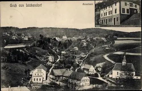 Ak Lückendorf Oybin Oberlausitz, Gesamtansicht, Annenheim