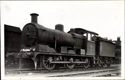 Ak Britische Eisenbahn, Dampflok