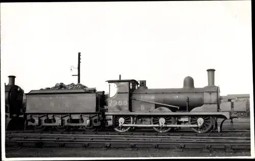 Foto Ak Britische Eisenbahn, Dampflok, Tender 7908