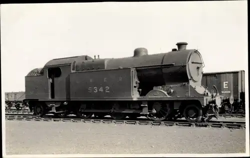 Foto Ak Britische Eisenbahn, Dampflok, Tender 5342, LNER