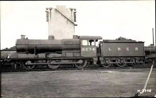 Foto Ak Britische Eisenbahn, Dampflok, Tender 8274, LNER
