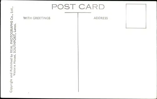 Ak Britische Eisenbahn, Dampflok