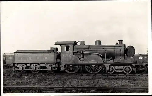 Foto Ak Britische Eisenbahn, Dampflok, Tender 7712, LNER