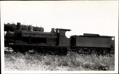 Ak Britische Eisenbahn, Dampflok, Tender 978