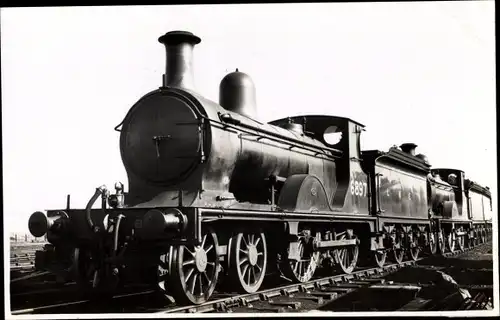 Foto Ak Britische Eisenbahn, Dampflok, Tender 6897, LNER