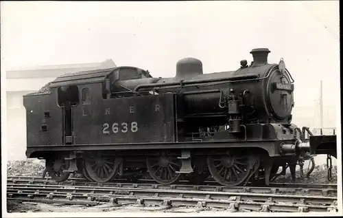 Foto Ak Britische Eisenbahn, Dampflok, Tender 2638, LNER