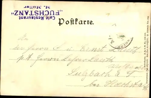 Ak Niederreifenberg Schmitten im Taunus, Großer Feldberg, Feldbergturm