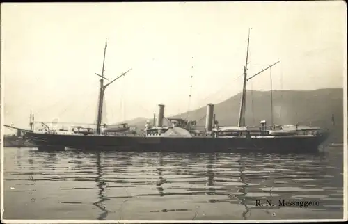 Ak Italienisches Kriegsschiff, RN Messaggero