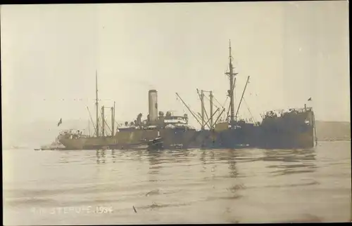 Ak Italienisches Kriegsschiff, RN Sterope 1934