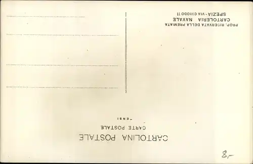 Ak Italienisches Kriegsschiff, Morosini