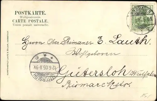 Ak Porträt Zar Nicolaus II.