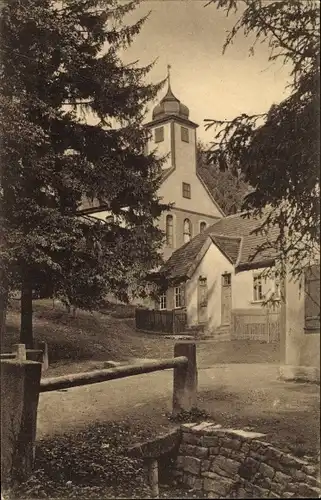 Ak Bischleben Stedten Erfurt in Thüringen, Kirche