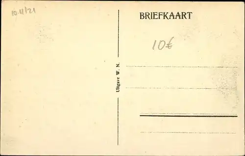 Ak Schiedam Südholland Niederlande, Singel