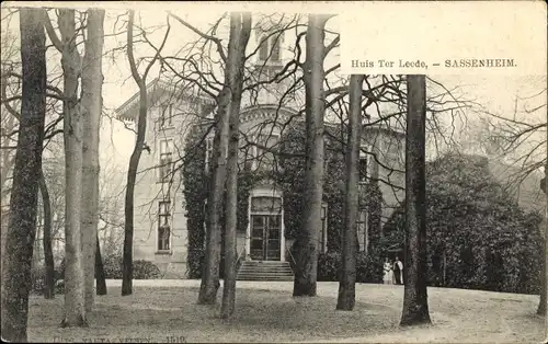 Ak Sassenheim Südholland, Huis Ter Leede