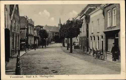 Ak Stad aan 't Haringvliet Südholland, Voorstraat