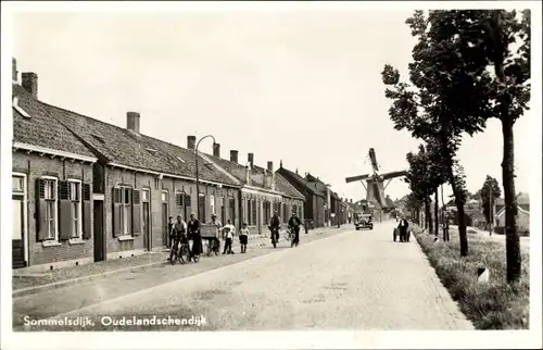 Ak Sommelsdijk Insel Goeree Overflakkee Südholland, Oudelandschendijk, Molen