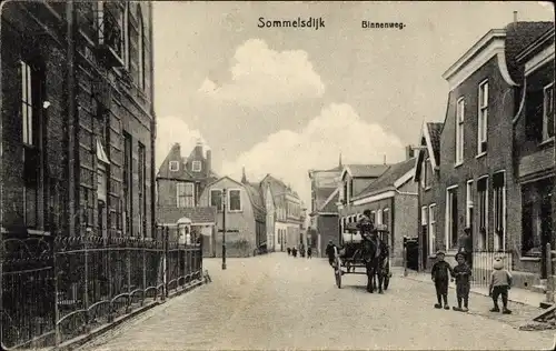 Ak Sommelsdijk Insel Goeree Overflakkee Südholland, Binnenweg