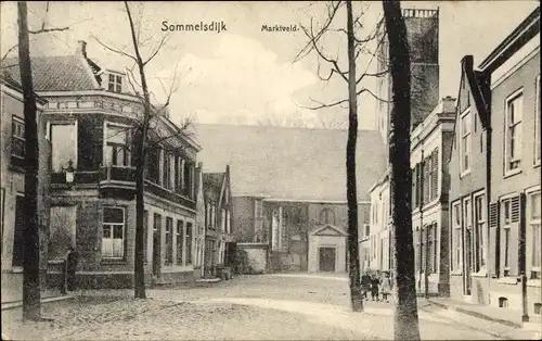 Ak Sommelsdijk Insel Goeree Overflakkee Südholland, Marktveld