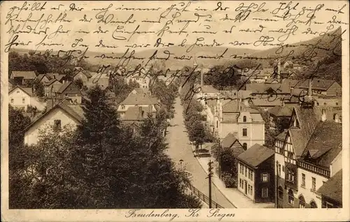 Ak Freudenberg im Siegerland, Ortsansicht