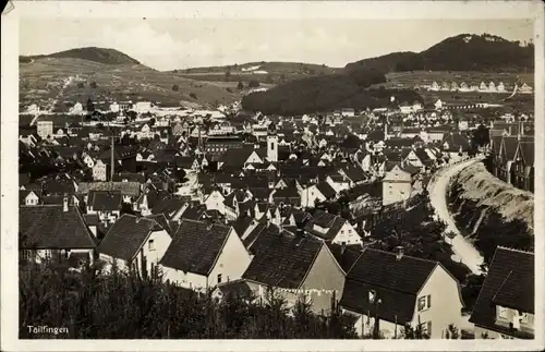 Ak Tailfingen Albstadt im Zollernalbkreis, Totalansicht der Ortschaft