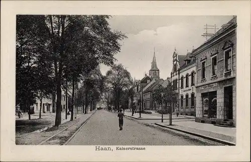 Ak Haan im Rheinland, Kaiserstraße