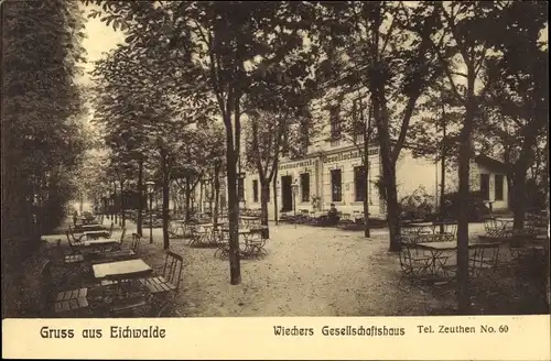 Ak Eichwalde in Brandenburg, Wiechers Gesellschaftshaus