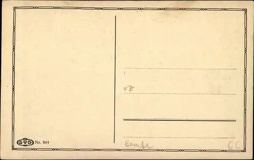 Künstler Ak Felix Schulze, A., Der Dorfschmied, Hufschmied beim Beschlagen von Pferden