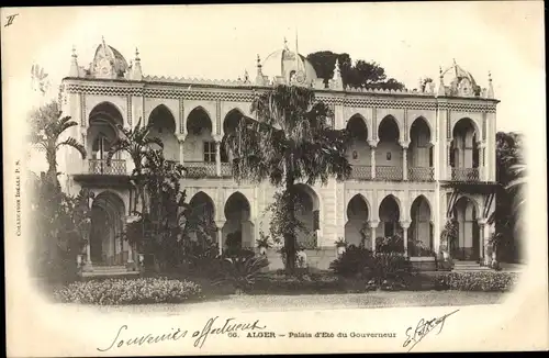 Ak Algier Alger Algerien, Palais d'Ete du Gouverneur