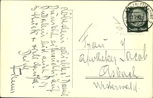 Ak Schauspieler Hans Stüwe, Portrait, Ufa Film, Ross Verlag A 3127 1