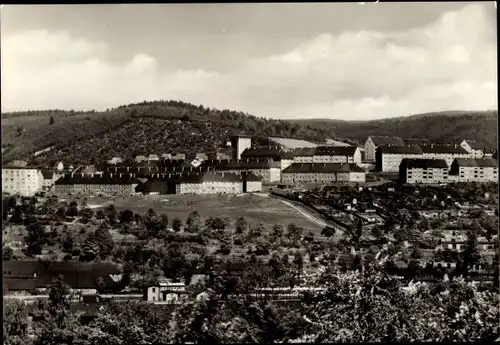 Ak Aue im Erzgebirge Sachsen, Panorama, Siedlung