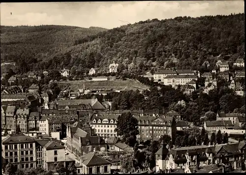 Ak Aue im Erzgebirge Sachsen, Teilansicht