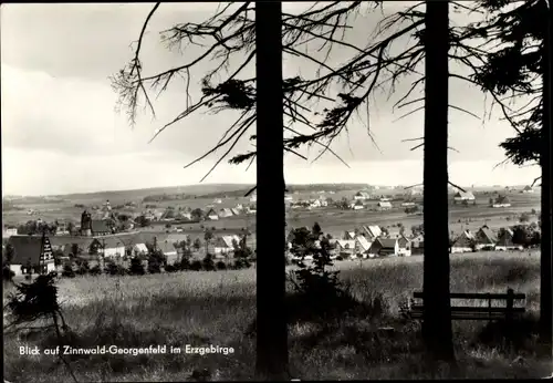Ak Zinnwald Georgenfeld Altenberg im Erzgebirge, Panorama