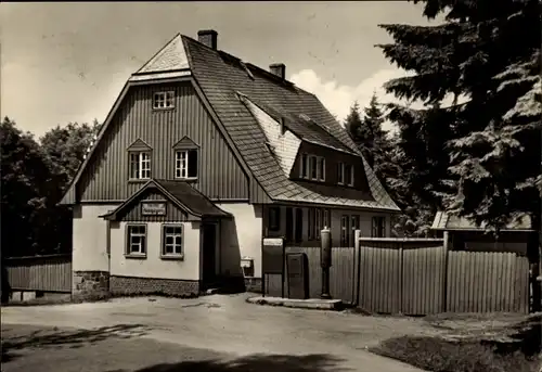 Ak Muldenberg Grünbach im Vogtland, Gasthof Muldentalsperre