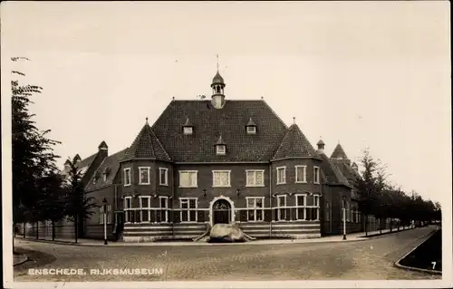 Ak Enschede Overijssel Niederlande, Rijksmuseum