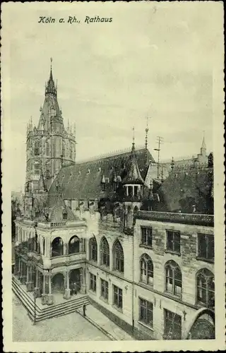 Ak Köln am Rhein, Rathaus