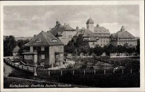 Ak Bischofswerda in Sachsen, Staatliche Deutsche Oberschule