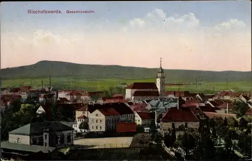 Ak Bischofswerda in Sachsen, Gesamtansicht