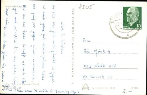 Ak Neukirch in der Lausitz, Panorama