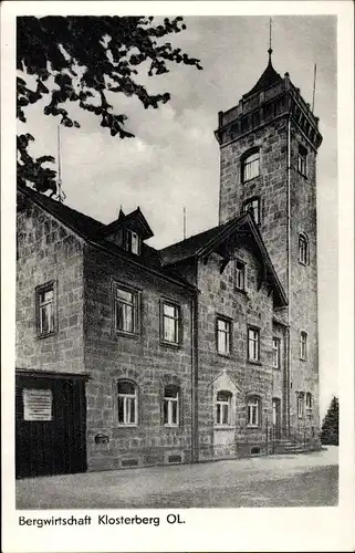 Ak Demitz Thumitz Oberlausitz Sachsen, Bergwirtschaft Klosterberg, Inh. Fritz Rößler