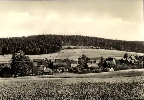 Ak Jahnsbach Thum im Erzgebirge, Panorama